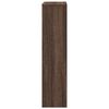 vidaXL Cache-radiateur ch&ecirc;ne marron 104x20x82 cm bois d'ing&eacute;nierie