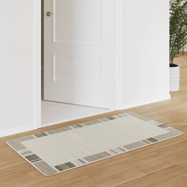 vidaXL Tapis int&eacute;rieur ext&eacute;rieur &agrave; poils courts 80x150 cm antid&eacute;rapant
