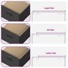 vidaXL Cabinet de Dossier Noir 44 x 50 x 106.5 cm Acier Lamin&eacute; &agrave; Froid