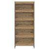 vidaXL Biblioth&egrave;que 2 pcs Ch&ecirc;ne artisan 80 x 30 x 155 cm