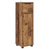 vidaXL Ensemble de mobilier de salle de bain 4 pcs Bois Ancien