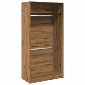 vidaXL Garde-robe ch&ecirc;ne artisanal 100x50x200 cm bois d'ing&eacute;nierie