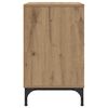 vidaXL Tables de chevet 2 pcs ch&ecirc;ne artisanal 49 x 36 x 61 cm