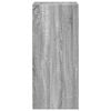vidaXL Buffet sonoma gris 45x41x93 cm bois d'ing&eacute;nierie