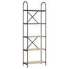 vidaXL &Eacute;tag&egrave;re 5 niveaux 60 x 30 x 183 cm Bois d'ing&eacute;nierie