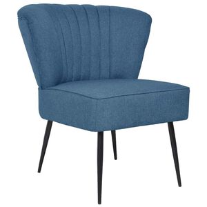 vidaXL Chaise de cocktail vert tissu