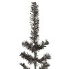 vidaXL Sapin de No&euml;l &eacute;troit Noir 210 cm