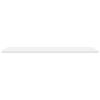 vidaXL Panneaux de biblioth&egrave;que 4 pcs Blanc 80x30x1,5 cm Agglom&eacute;r&eacute;