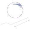 vidaXL Manivelle de remplacement pour auvent 150 cm