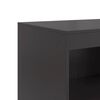 vidaXL Buffet noir 67x39x107 cm acier