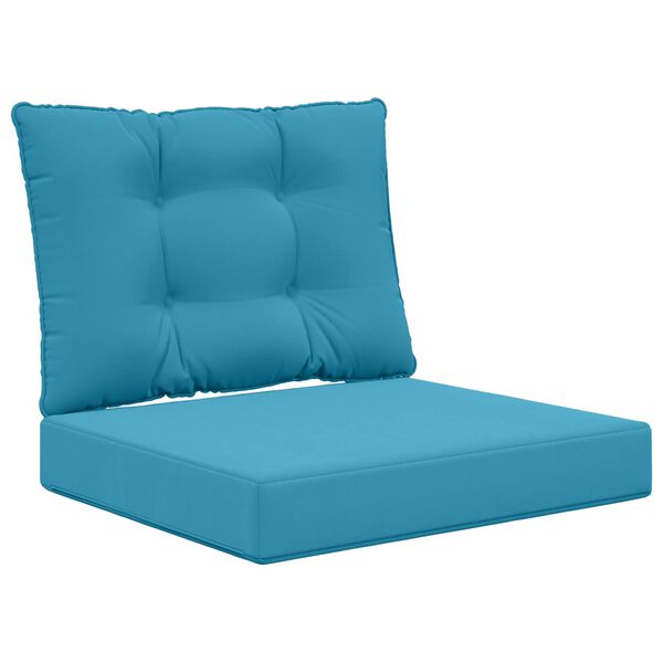 vidaXL Coussin de canap&eacute; d'ext&eacute;rieur 2 pcs Bleu royal Polyester