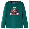 T-shirt enfant &agrave; manches longues vert 116