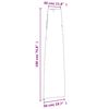 vidaXL Housses de parapluie de jardin 2 pcs 190x50/30 cm 420D