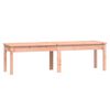 vidaXL Banc de jardin &agrave; 2 places 159,5x44x45 cm bois massif de douglas
