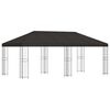 vidaXL Abri de jardin 6 x 3 m Anthracite Polyester et Acier 190 gsm