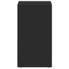 vidaXL Armoire de salle de bain noir 60x33x61 cm Bois d'ing&eacute;nierie