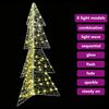 vidaXL Sapin de No&euml;l avec 160 LED Blanc chaud 150 cm Acrylique