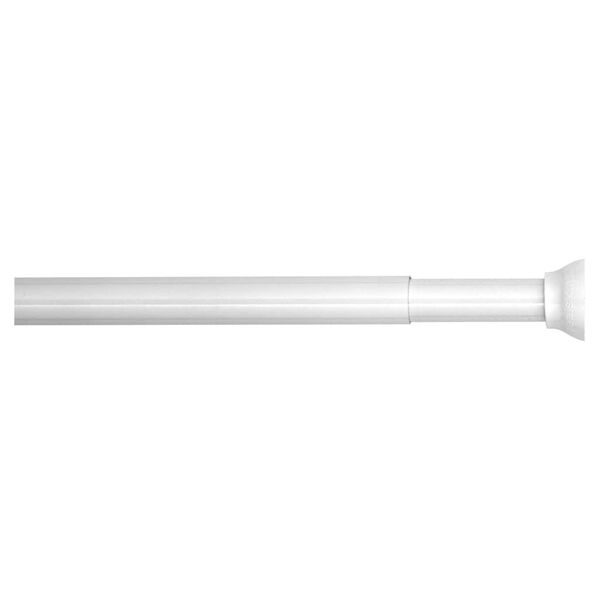 Sealskin Tringle de rideau de douche t&eacute;lescopique 115 cm Blanc