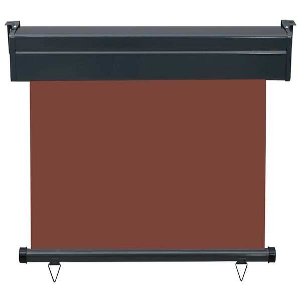 vidaXL Auvent lat&eacute;ral de balcon 85x250 cm Marron