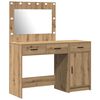 vidaXL Table de Toilette 2 pcs Marron 40 x 41 x 75 cm