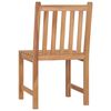 vidaXL Chaises de jardin lot de 6 avec coussins Bois de teck massif