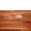 vidaXL Lit sur&eacute;lev&eacute; de jardin Bois d'acacia 100x50x50 cm