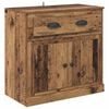 vidaXL Buffets 2 pcs Bois Ancien 70 x 35,5 x 67,5 cm Bois d'ing&eacute;nierie
