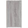 vidaXL Buffet Sonoma gris 80x30x54 cm Bois d'ing&eacute;nierie
