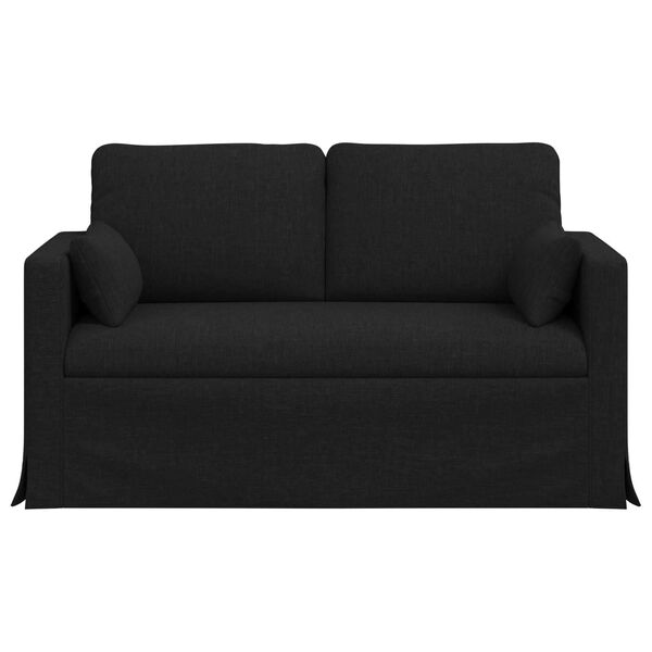 vidaXL Canap&eacute; Noir Dimensions globales: 139 x 78 x 80 cm (l x P x H)