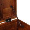 vidaXL Coffre de rangement 110x35x41 cm Bois d'acacia solide