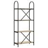 vidaXL &Eacute;tag&egrave;re Ch&ecirc;ne Sonoma 60 x 30 x 146 cm Bois d'ing&eacute;nierie