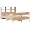 vidaXL Lit biblioth&egrave;que sans matelas 120x200 cm bois de pin massif