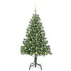 vidaXL Sapin de No&euml;l avec 150 LED avec support Vert 150 cm PVC