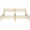 vidaXL Cadre de lit sans matelas bois de manguier massif 200 cm