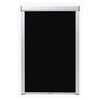 vidaXL Store enrouleur occultant Noir P06/406