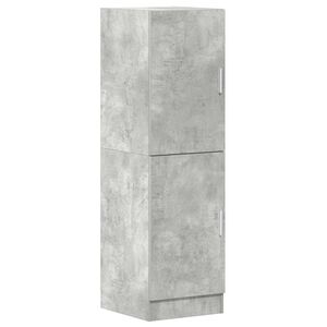 vidaXL Armoire de cuisine gris b&eacute;ton 38x41,5x131,5 cm bois ing&eacute;nierie