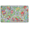 vidaXL Tapis de jeu Poil à boucle 170 x 290 cm Motif de route de ville