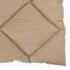 vidaXL Duvet d'&eacute;t&eacute; simple Taupe 220 x 260 cm Microfibre