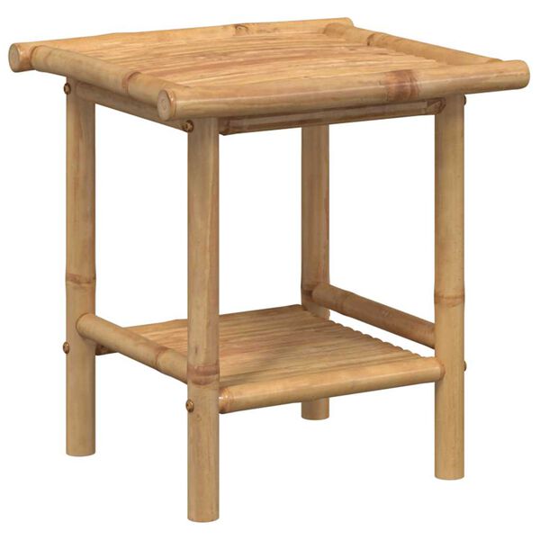 vidaXL Table basse 45x45x45 cm bambou