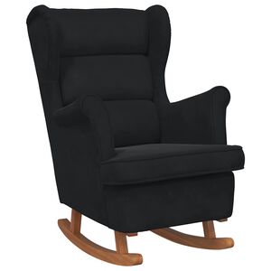 vidaXL Chaise &agrave; bascule Noir 92 x 71 x 100 cm Contreplaqu&eacute;