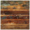 vidaXL Dessus de table carr&eacute; 60x60 cm 15-16 mm Bois de r&eacute;cup&eacute;ration