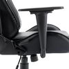 vidaXL Fauteuil de jeux vid&eacute;o Blanc Similicuir