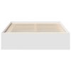 vidaXL Cadre de lit sans matelas blanc 140x200 cm