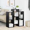 vidaXL Buffet Ch&ecirc;ne noir 90 x 30 x 90 cm