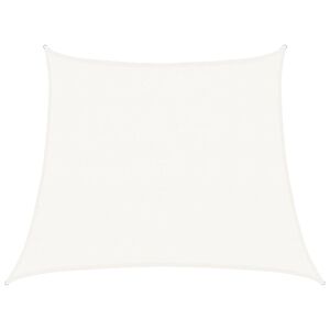 vidaXL Voile d'ombrage 160 g/m&sup2; Blanc 3/4x3 m PEHD