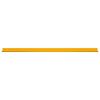 vidaXL &Eacute;tag&egrave;re flottante 2 pcs Jaune moutarde 100 x 9 x 2,5 cm Acier