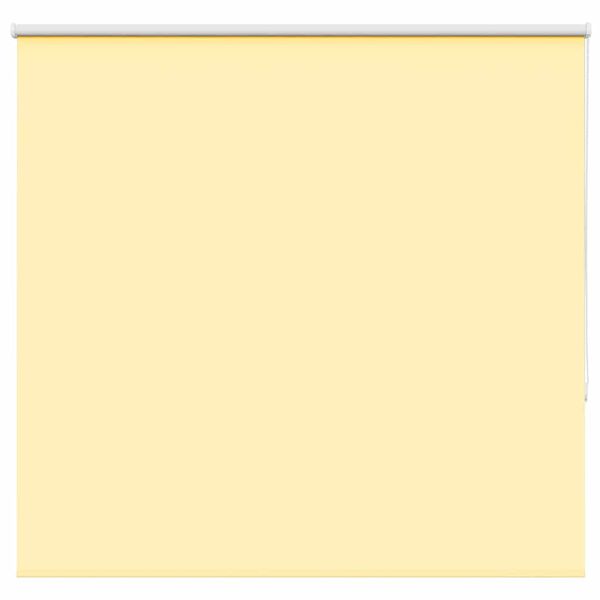 vidaXL Store enrouleur occultant jaune largeur du tissu 151,6 cm