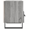 vidaXL Tables de chevet 2 pcs sonoma gris 40x35x47,5 cm