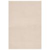 vidaXL Tapis shaggy doux lavable 160x230 cm Antid&eacute;rapant Beige