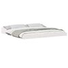 vidaXL Cadre de lit Blanc 180 x 200 cm Pin massif